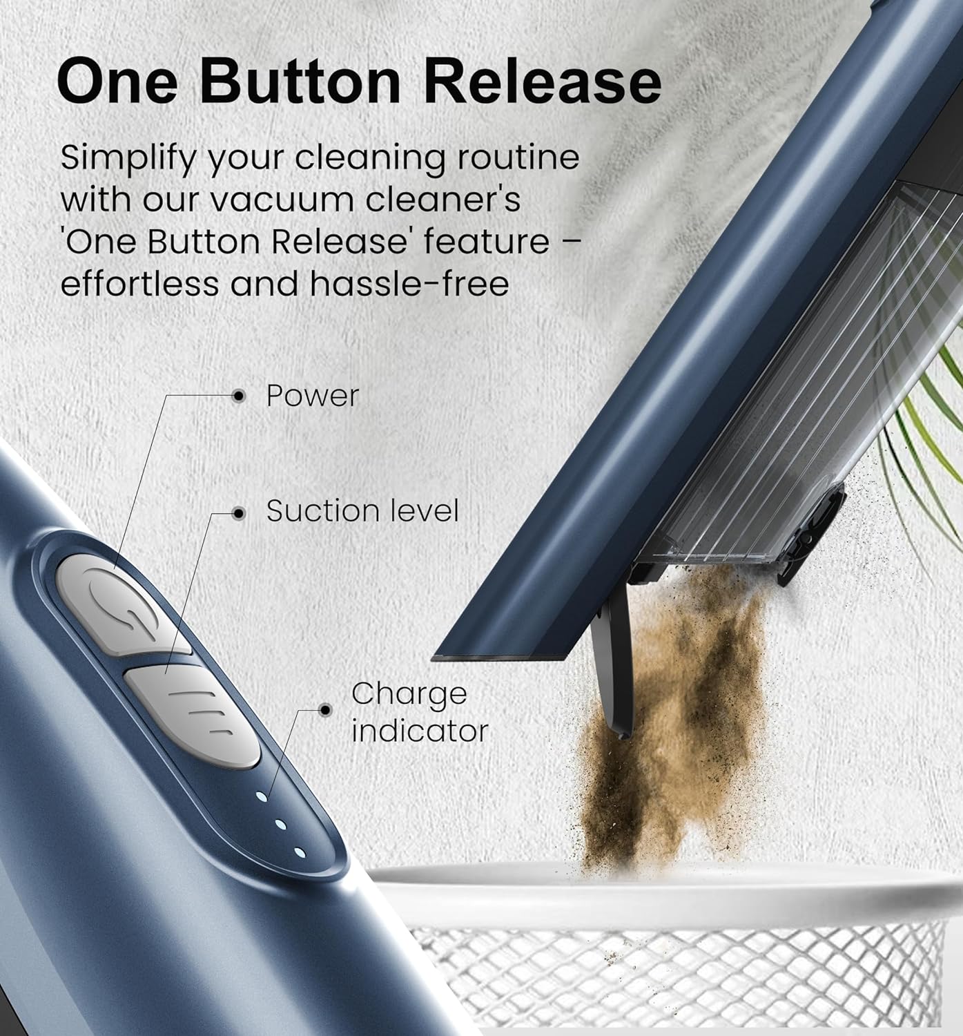 Tranqwil Cordless Handheld Vacuum (V8)